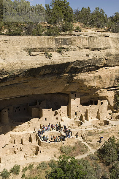 Mesa Verde  Mesa Verde National Park  UNESCO World Heritage Site  Colorado  Vereinigte Staaten  Nordamerika