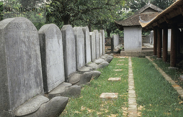 Literaturtempel  Hanoi  Vietnam  Indochina  Südostasien  Asien