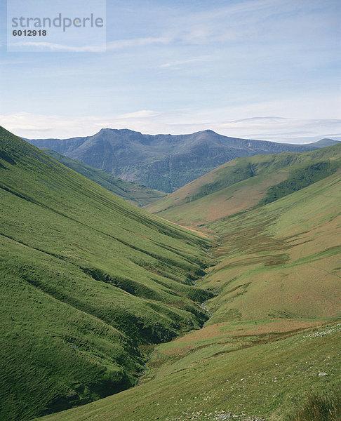 Zeigen Sie unten Segeln Beck Buttermere Valley  Lake District  Cumbria  England  Vereinigtes Königreich  Europa an