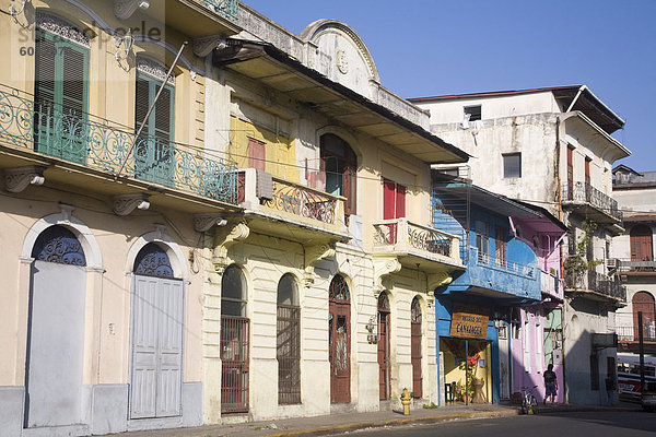 Straße in Casco Viejo  Panama City  Panama  Mittelamerika