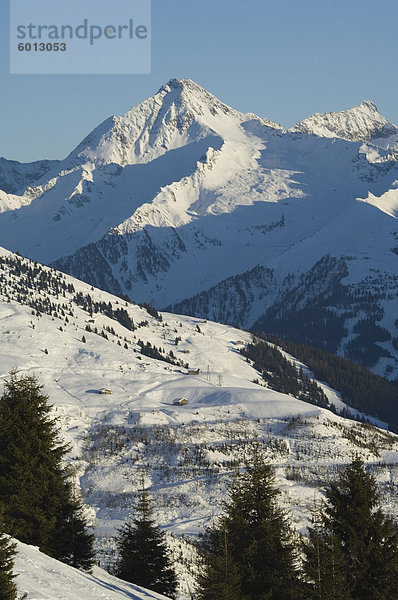 Skigebiet Mayrhofen  Zillertal Valley  Tirol  Österreich  Europa