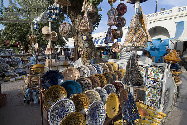 Markt  Houmt-Souk  Insel von Jerba  Tunesien  Nordafrika  Afrika