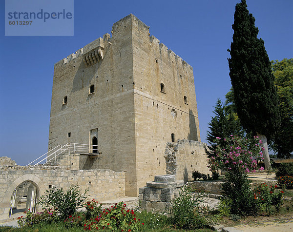 Kolossi Burg  Limassol  Zypern  Mittelmeer  Europa