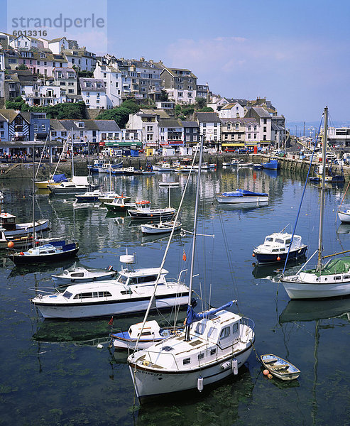 Hafen  Brixham  Devon  England  Vereinigtes Königreich  Südeuropa