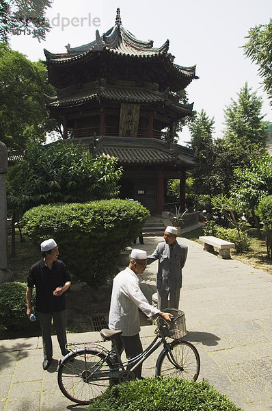 Wohnhaus Gemeinschaft Entdeckung groß großes großer große großen China Islam Asien Moschee Viertel Menge