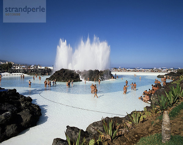 Europa Atlantischer Ozean Atlantik Kanaren Kanarische Inseln Spanien Teneriffa Puerto de la Cruz