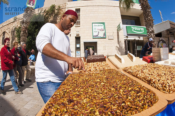 Arabischer Markt  Akko  Israel  Naher Osten