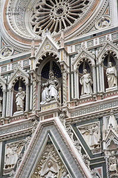Detail des Duomo  Florenz  UNESCO World Heritage Site  Toskana  Italien  Europa