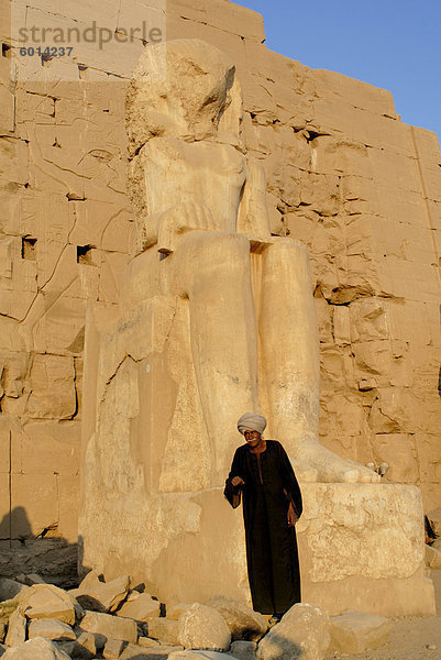 Albaster Sphinx  Karnak  in der Nähe von Luxor  Theben  UNESCO World Heritage Site  Ägypten  Nordafrika  Afrika