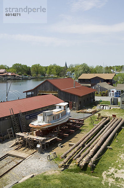 Chesapeake Bay Maritime Museum  St. Michaels  Talbot County  Miles River  Chesapeake Bay Area  Maryland  USA  Nordamerika