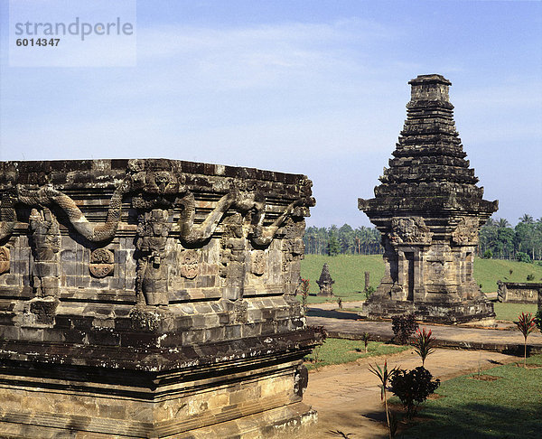 Candi Penataran  aus dem 12. Jahrhundert  liegt etwa 10 km nördlich von Blitar und ist das größte in Ost-Java  Indonesien  Südostasien  Asien