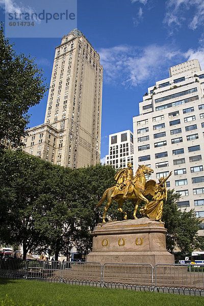 Allgemein William Tecumseh Sherman Statue  Grand Army Plaza  Central Park  New York City  New York  Vereinigte Staaten von Amerika  Nordamerika