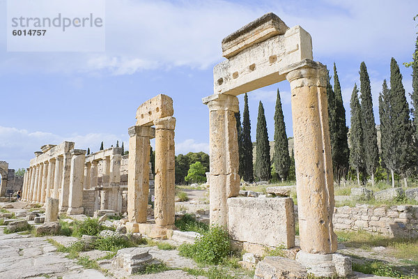 UNESCO-Welterbe Anatolien Eurasien Pamukkale Türkei