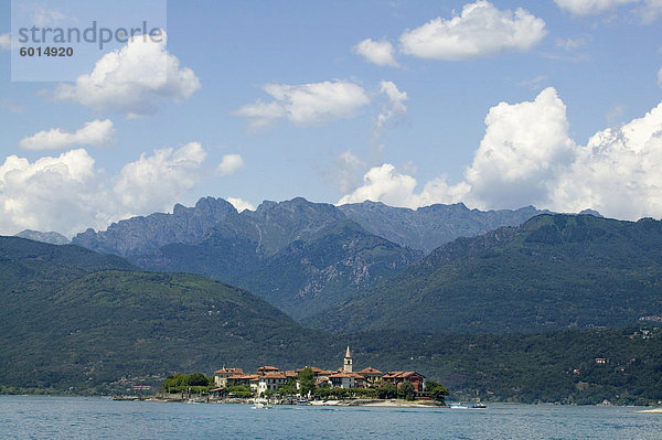 Isola dei Pescatori  Borromäische Inseln  Stresa  Lago Maggiore  Piemont  Italien  Europa