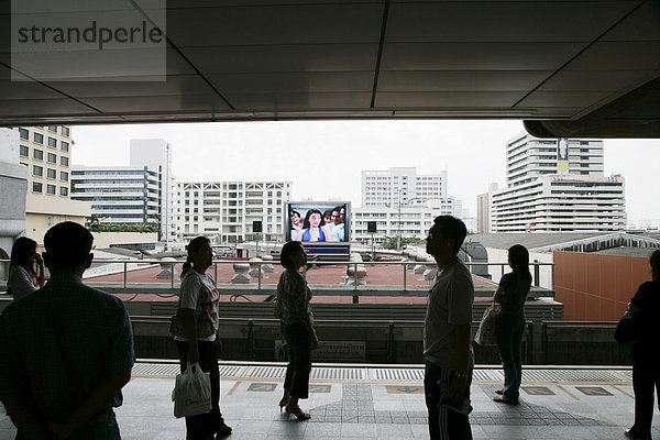 BST (Bangkok Sky Train) Station in Siam  Bangkok  Thailand  Südostasien  Asien