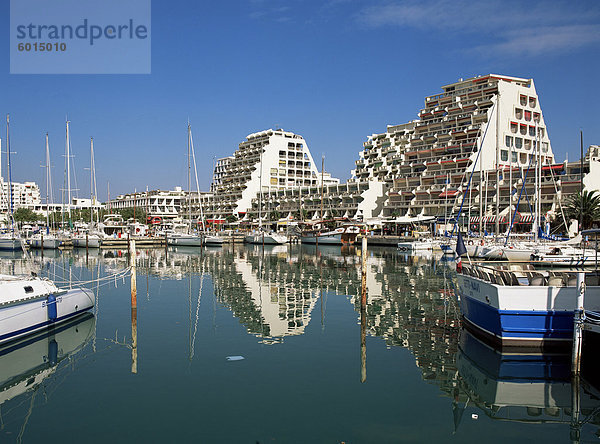 La Grande Motte  Languedoc  Frankreich  Mittelmeer  Europa