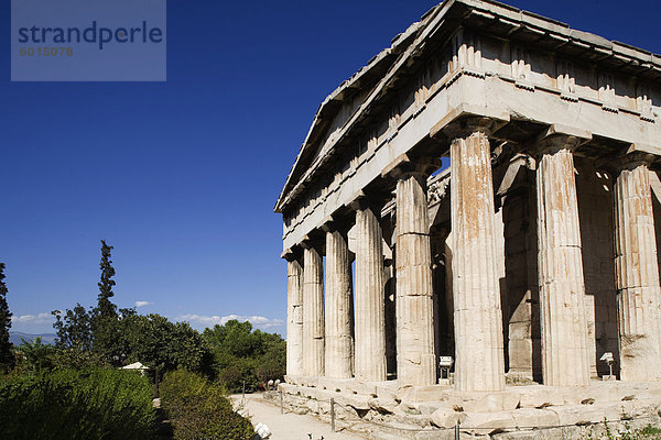 Der Tempel des Hephaistos  Athen  Griechenland  Europa