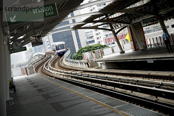 BTS Skytrain  Bangkok  Thailand  Südostasien  Asien