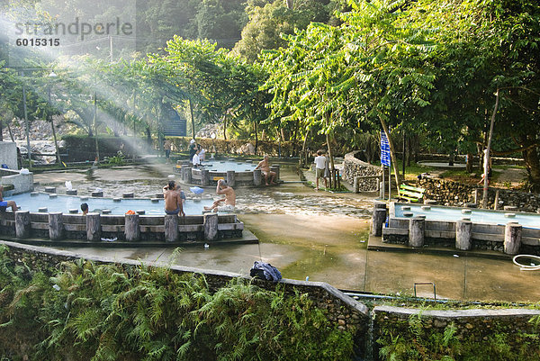 Thermalbad  Ranong  Thailand  Südostasien  Asien