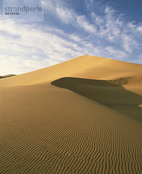 Sanddünen  Grand Erg Occidental  Wüste Sahara  Algerien  Nordafrika  Afrika