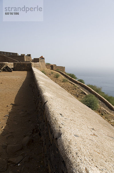 Die Festung von Sao Filipe  Santiago  Kapverdische Inseln  Afrika