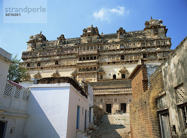 Nrising Dev Palace  Datia  Madhya Pradesh Zustand  Indien  Asien