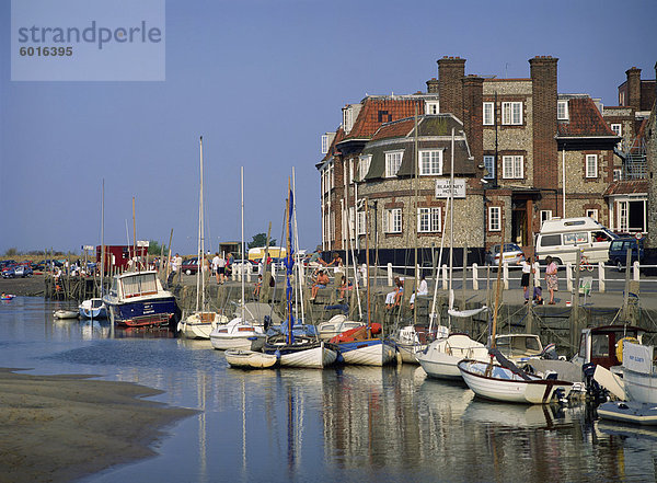 Blakeney Harbour  Norfolk  England  Vereinigtes Königreich  Europa