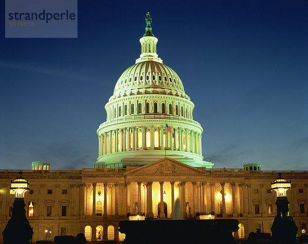 Das Kapitol in Washington DC  Vereinigte Staaten von Amerika  Nordamerika