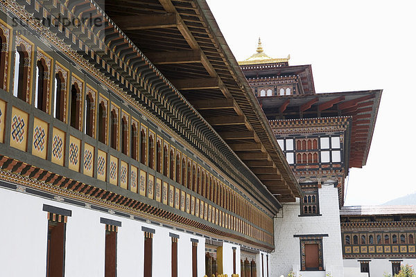 Trashi Chhoe Dzong  Thimphu  Bhutan  Asien