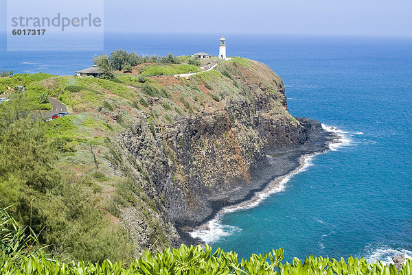 Kilauea Lighthouse  Kilauea Point  National Wildlife Refuge  Insel Kauai  Hawaii  Vereinigte Staaten von Amerika  Pazifik  Nordamerika