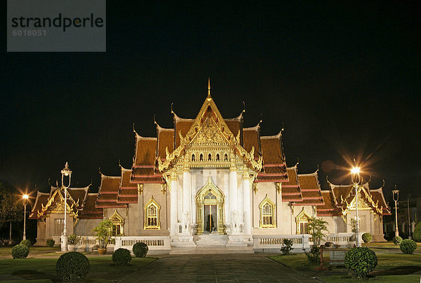 Wat Benchamabophit (Marmor-Tempel)  Bangkok  Thailand  Südostasien  Asien