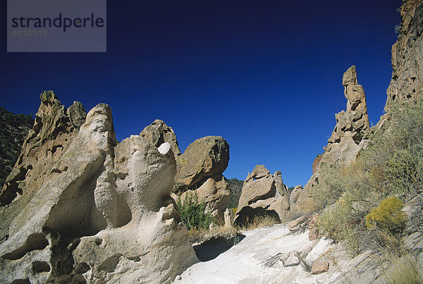 Bandelier National Monument  New Mexico  Vereinigte Staaten  Nordamerika