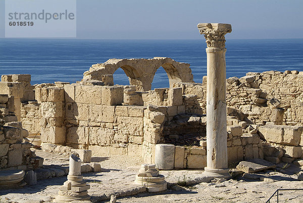 Ruinen von Kourion  in der Nähe von Episkopi  Zypern  Europa