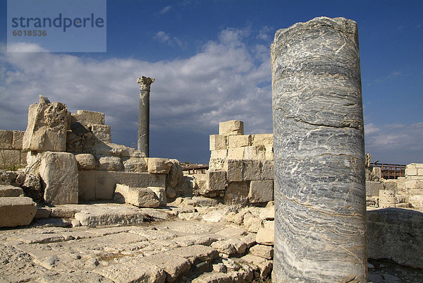 Ruinen von Kourion  in der Nähe von Episkopi  Zypern  Europa