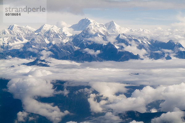 Himalaya Ansicht  Nepal  Asien