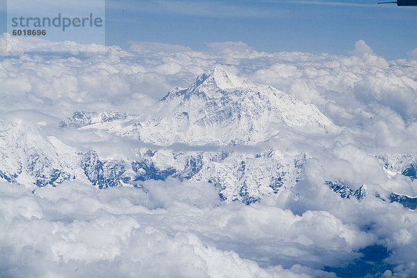 Mount Everest  Himalaya  die Grenze Nepal und Tibet  China  Asien