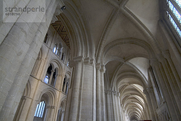 Innere anzeigen Decke und Peterborough Cathedral  Peterborough  Cambridgeshire  England  Vereinigtes Königreich  Europa