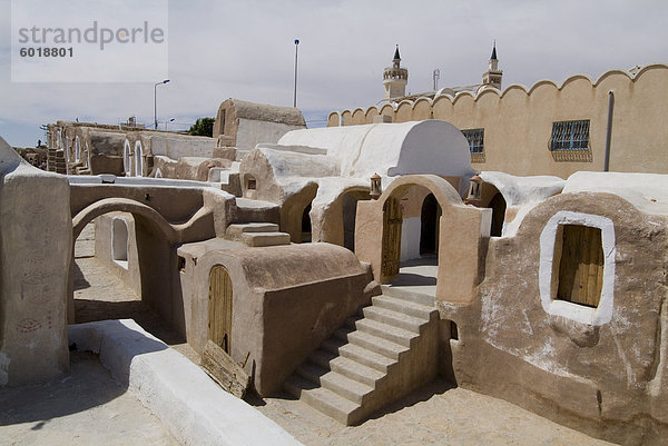 Alte Berber Korn Speichereinheiten  Website des Star-Wars-Film  jetzt ein Hotel Ksar Hedada  Tunesien  Nordafrika  Afrika