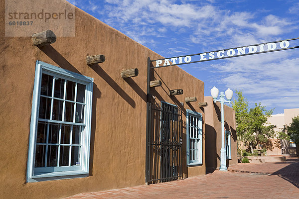 Vereinigte Staaten von Amerika USA Stadt Nordamerika Veranda Albuquerque Ortsteil New Mexico alt