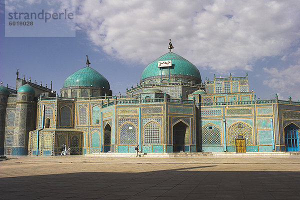 Schrein von Hazrat Ali  der 661  Mazar-I-Sharif  Afghanistan  Asien ermordet wurde