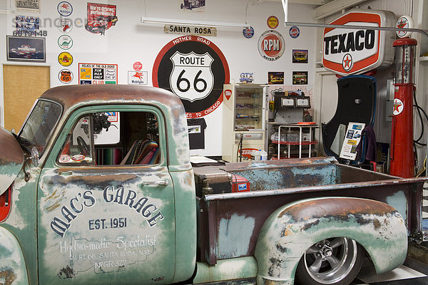 Strecke 66 Auto Museum in Santa Rosa  New Mexico  Vereinigte Staaten von Amerika  Nordamerika