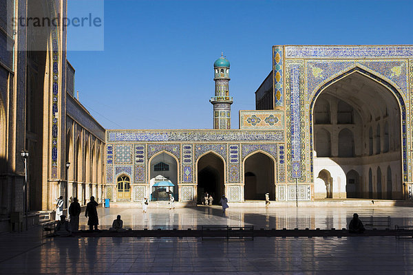 Hof  Freitagsmoschee (Masjet-e Jam)  Herat  Afghanistan  Asien
