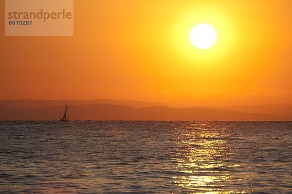 Europa Sonnenaufgang Griechenland Griechische Inseln Ionische Inseln