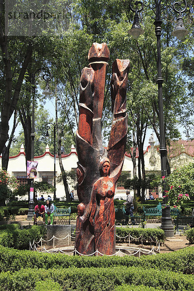 Plaza Hidalgo  Coyoacan  Mexiko-Stadt  Mexiko  Nordamerika