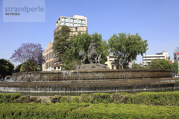 Madrid Plaza  Colonia Roma  Roma  trendigen Viertel  Mexiko-Stadt  Mexiko  Nordamerika