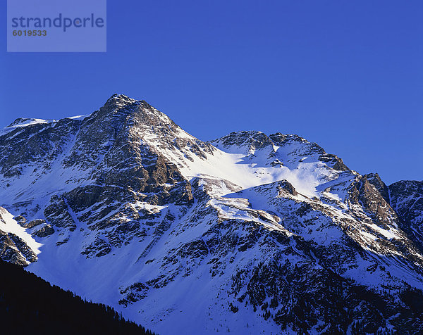 Berglandschaft in der Nähe von Sulden in Südtirol  Italien  Europa