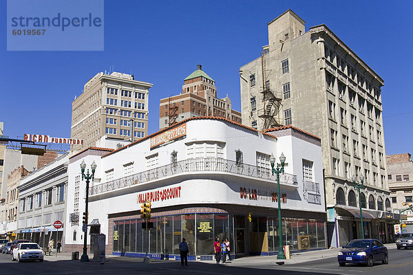 San Antonio Street  El Paso  Texas  Vereinigte Staaten von Amerika  Nordamerika