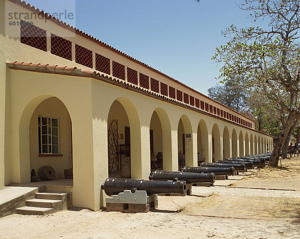 Museum in Fort Jesus  Mombasa  Kenia  Ostafrika  Afrika