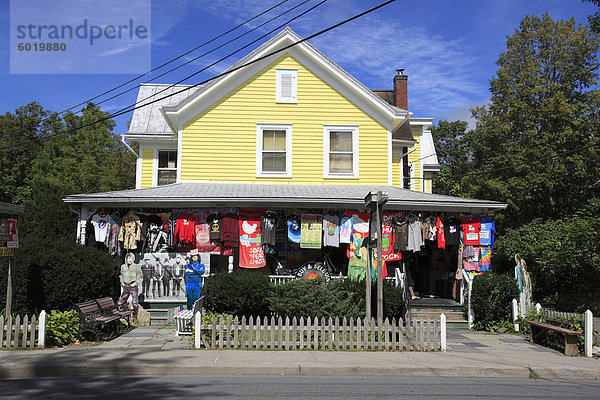 Geschäft verkauft Hippie und Woodstock Festival Erinnerungsstücke  Woodstock  Catskills  Ulster County  New York State  Vereinigten Staaten von Amerika  Nordamerika