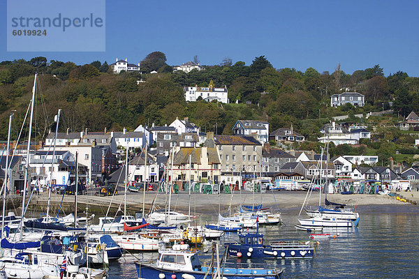 Hafen und Stadt  Lyme Regis  Dorset  England  Vereinigtes Königreich  Europa